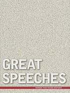 Great speeches : words that made history