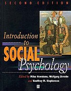 Introduction to social psychology : a European perspective