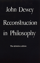 Reconstruction in philosophy