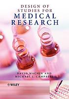 Design of studies for medical research