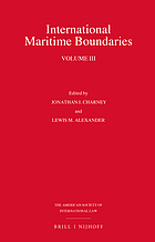 International maritime boundaries. Vol. III