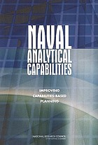Naval analytical capabilities : improving capabilities-based planning