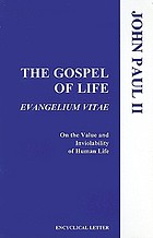 Encyclical letter Evangelium vitae