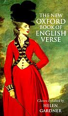 The new Oxford book of English verse, 1250-1950