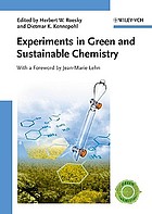 Experiments in Green and Sustainable Chemistry
