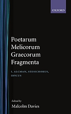 Poetarum melicorum Graecorum fragmenta