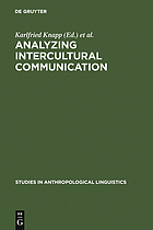Analyzing intercultural communication