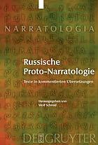 Russische Proto-Narratologie : Texte in kommentierten Übersetzungen