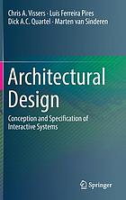 Architectural Design Conception and Specification of Interactive Systems