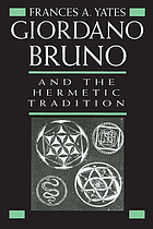 Giordano Bruno and the Hermetic tradition