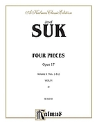 Four pieces for violin and piano, op. 17