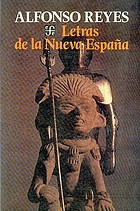 Letras de la Nueva España