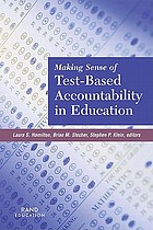 Making sense of test-based accountability in education