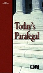 Today's paralegal introduction to paralegal studies