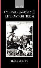 English Renaissance literary criticism