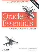 Oracle essentials : Oracle9i, Oracle8i, and Oracle8