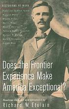 Does the frontier experience make America exceptional
