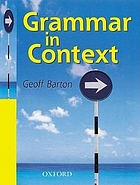 Grammar in context