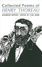 Collected poems of Henry Thoreau