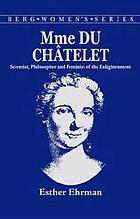 Mme. du Châtelet