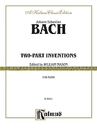 Two-part inventions : for the piano
