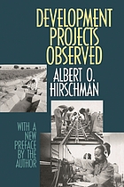 Development projects observed