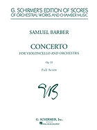 Concerto for cello & orchestra, op. 22