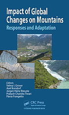 Impact of global changes on mountains : responses and adaptation