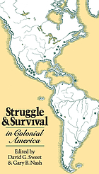 Struggle and survival in colonial America