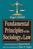 Fundamental principles of the sociology of law