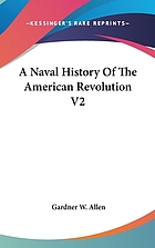 A Naval History of the American Revoluti