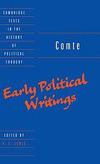Early political writings