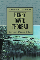 A historical guide to Henry David Thoreau