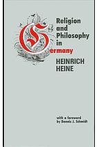 Religion and philosophy in Germany; a fragment