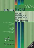 HagerROM 2006. Hagers Handbuch der Drogen und Arzneistoffe Einzelplatzversion/Windows