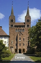 Corvey - Kirche, ehemaliges Kloster und heutige Schlossanlage