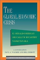 The global economic crisis : a report to the Trilateral Commission