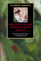 The Cambridge Companion to Nineteenth-Century American Women's Writing