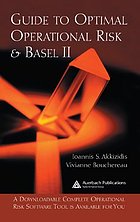 Guide to optimal operational risk & Basel-II