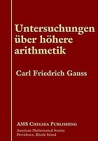Untersuchungen über höhere Arithmetik