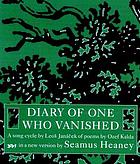 Diary of one who vanished : a song cycle