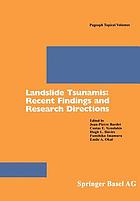 Landslide tsunamis : recent findings and research directions