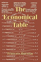 François Quesnay: the economical table (Tableau économique)