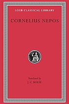 De vita excellentium imperatorumCornelius NeposDe viris illustribus