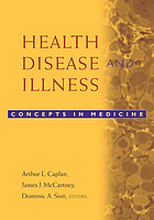 Health, disease, and illness : concepts in medicine