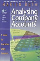 Analysing company accounts
