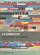 Le Corbusier, architect of books