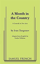 A month in the country : a comedy in five acts