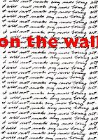 On the wall : contemporary wallpaper