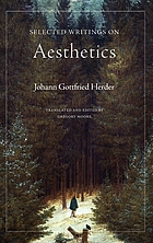 Selected writings on aesthetics
